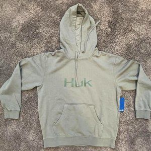 NEW WITH TAGS Huk Green Men’s Logo Hoodie
